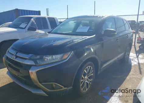 2016 Mitsubishi Outlander Se from USA, damaged, VIN JA4AD3A3XGZ013292